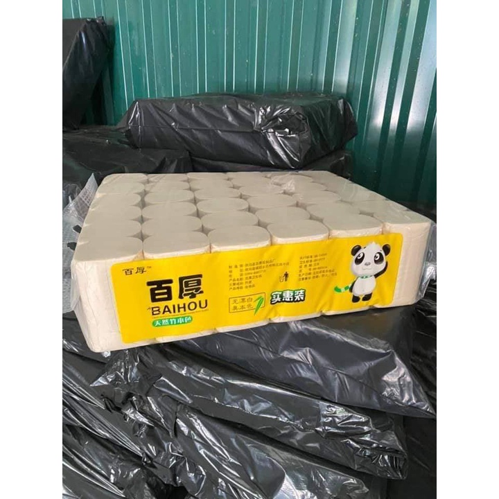GIẤY VỆ SINH GẤU TRÚC 36 CUỘN BAIHOU
