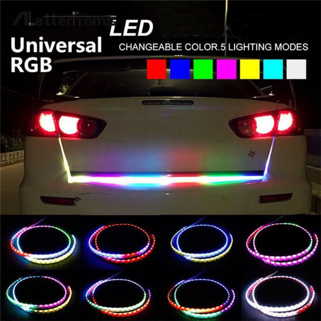 Dây LED 12V uốn dẻo dài 130 cm hiệu ứng biểu diễn tuyệt đẹp dùng trang trí xe hơi đẹp mắt