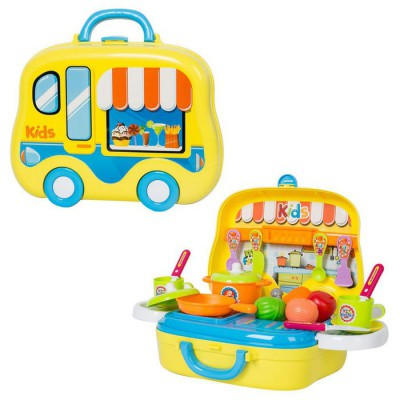 Đồ chơi nấu ăn cho bé - bộ nhà bếp hình ô tô Toys House 008-919