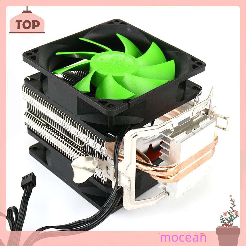 Quạt Tản Nhiệt Hai Ống Đồng Cho Cpu Mocean