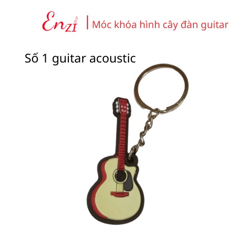 Móc chìa khoá hình cây đàn guitar giá rẻ