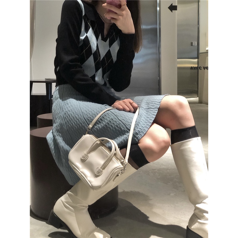 Áo Thun Nữ Dài Tay Cổ Tròn Thời Trang Hàn | BigBuy360 - bigbuy360.vn