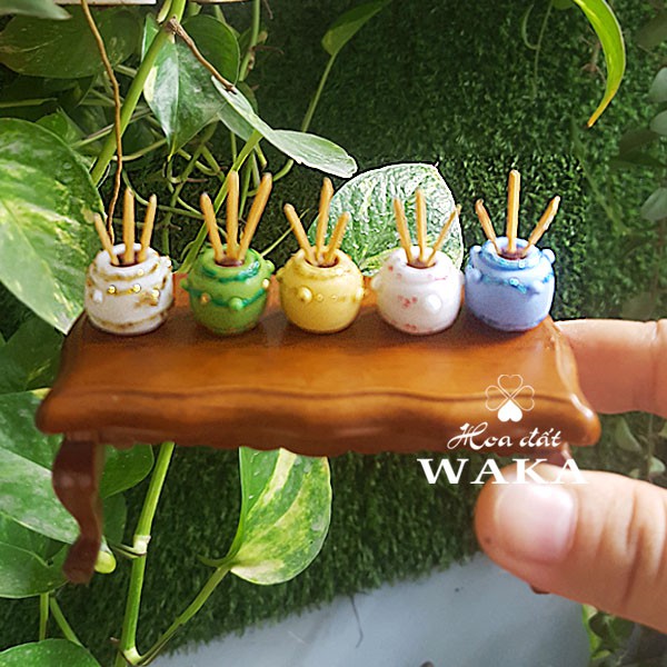 Set Mâm Cúng Mini 01- Mô hình 1/12