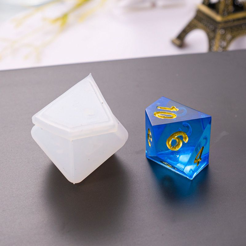 Set 10 Khuôn Silicone Làm Đồ Thủ Công Hình Chữ Cái