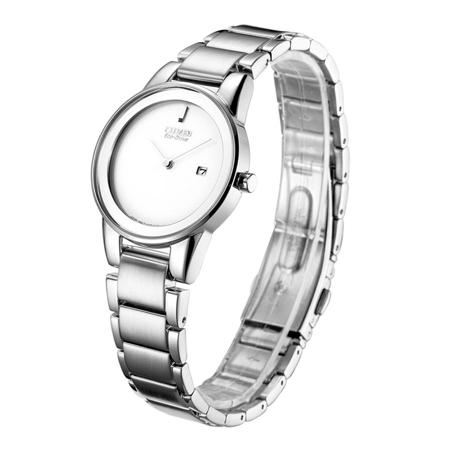 Đồng Hồ Nữ Citizen Dây Thép Không Gỉ GA1050-51A - Mặt Trắng