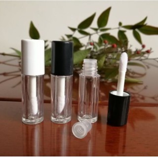 COMBO 100 VỎ SON KEM TRÒN, ĐEN MINI 1.2ML
