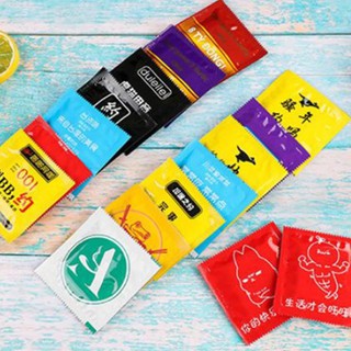 Set 10 khăn giấy ướt gói vuông giả BCS
