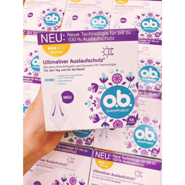 Băng Vệ Sinh Tampon Ob- Hàng nội địa Đức