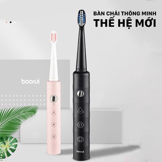 Bàn chải điện BOORUI Z2 bàn chải đánh răng điện tự động sạc usb