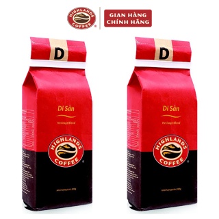 Cà phê Rang xay Di sản Highlands Coffee 200g