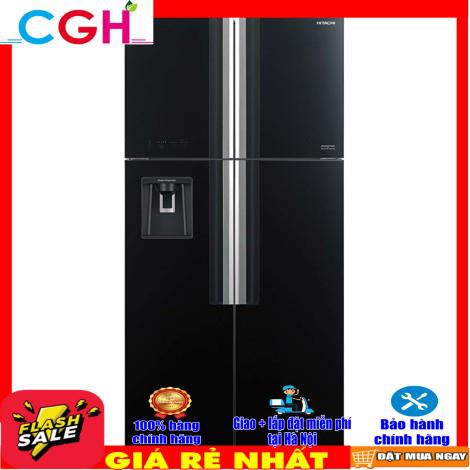 Tủ lạnh Hitachi Inverter 540 lít R-FW690PGV7 GBK (Miễn phí giao hàng tại Hà Nội)