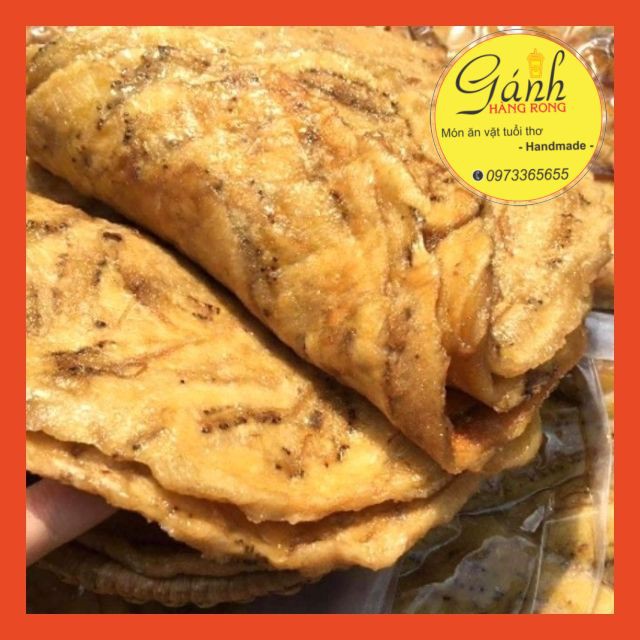 Chuối ép dẻo đặc sản bến tre 500gram