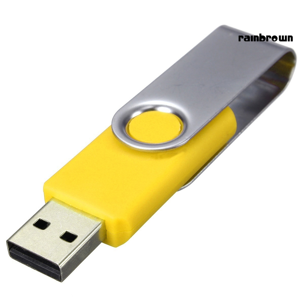 64MB Portable Rotating USB 2.0 Flash Memory Stick Pen Drive Data Storage U Disk /RXDN/