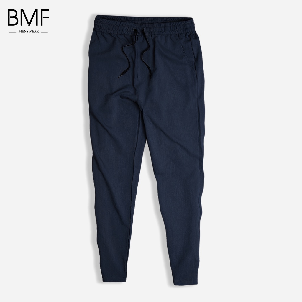 Quần đũi nam dài ống suông dáng âu - Quần tây nam vải linen BMF