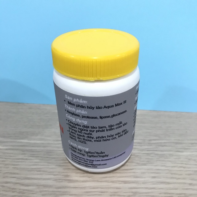 Men Diệt Tảo Aqua Max 3 - Aquamax III Diệt Tảo Hồ Cá, Rong Rêu Bể Cá