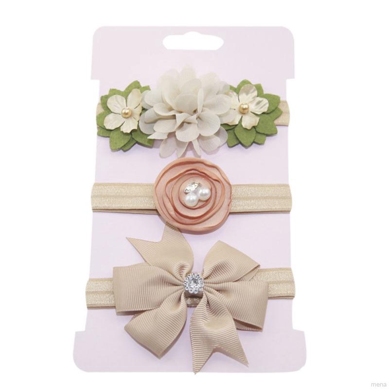 Bộ 3 băng đô nơ xinh xắn dành cho bé gái