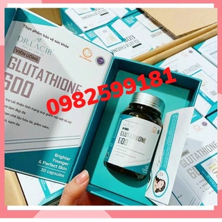 Viên Uống Trắng Da Glutathione 600 DrLacir Hạn Chế Lão Hoá Da, Nếp Nhăn, Tăng Nội Tiết Tố Nữ