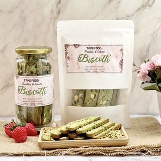 500gr Biscotti,bánh quy ăn kiêng không đường,bột mì nguyên cám ,giảm cân tự nhiên by TaMi Food