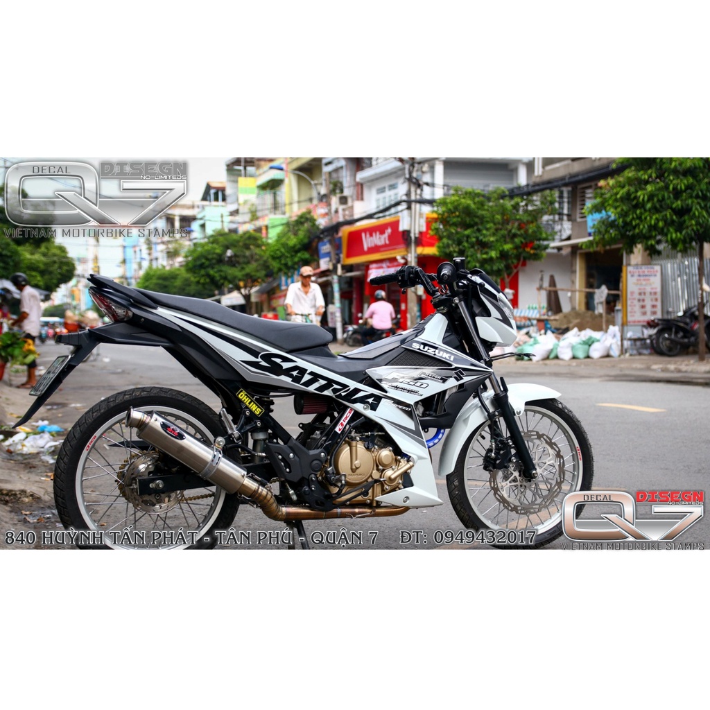 TEM RỜI RAIDER FI TRẮNG ĐEN