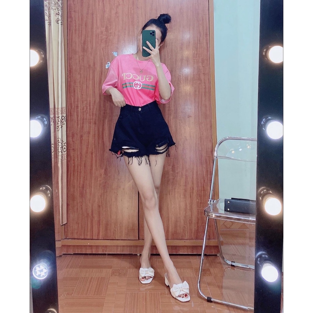 [ Hàng Chuẩn ] Áo Thun Nữ Quảng Châu Chất Mềm Mịn Mát Unisex 02