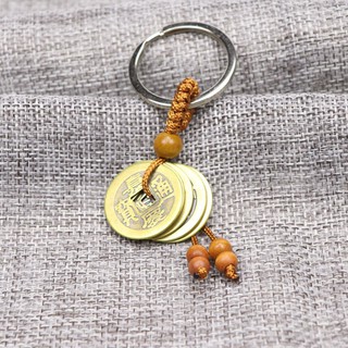 Móc Chìa Khóa 5 Đồng Xu May Mắn