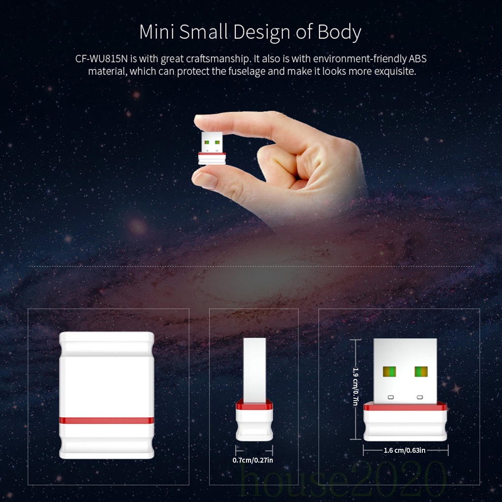 Usb Wifi Dongle 150mbps Thu Phát Tín Hiệu Không Dây 2020