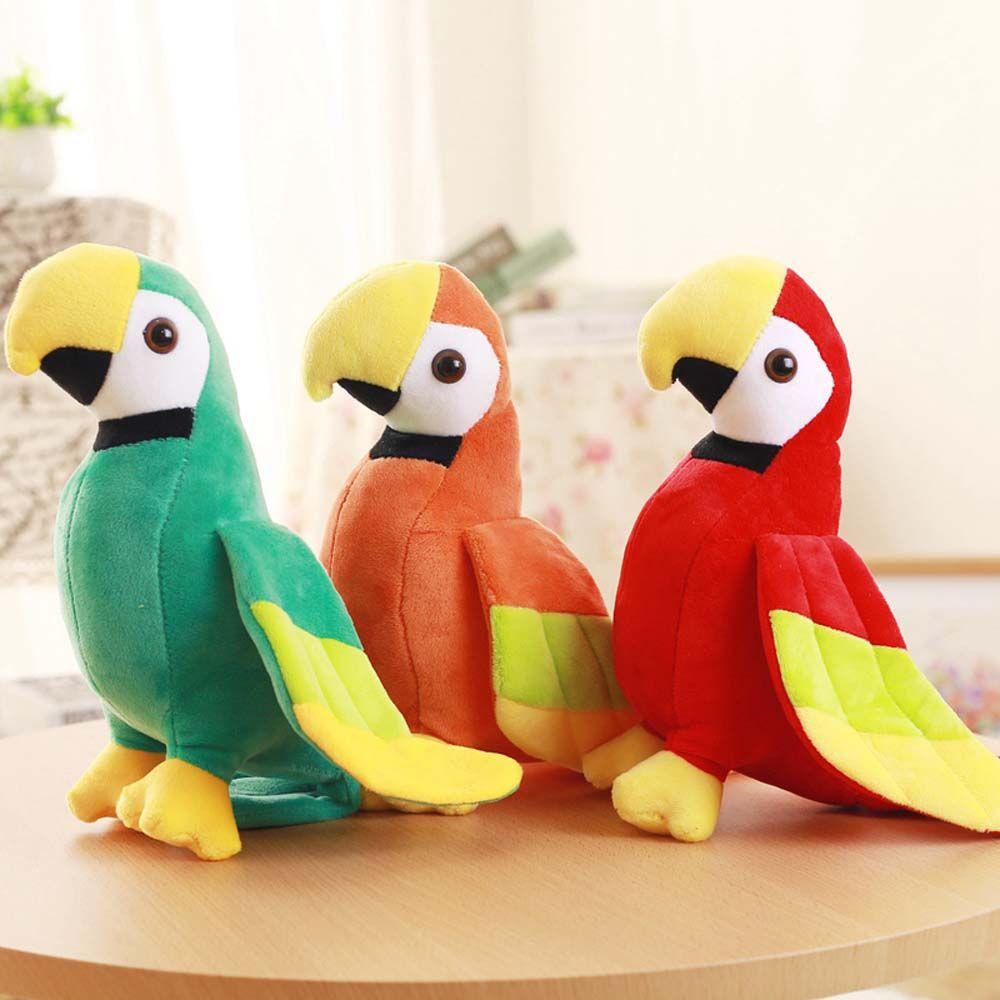 Đồ chơi nhồi bông Hình Con Vẹt Dễ Thương 20 / 25cm