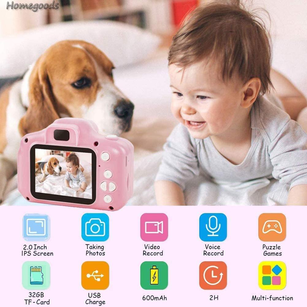 Máy ảnh kỹ thuật số 2.0 inch đồ chơi cho bé
 | BigBuy360 - bigbuy360.vn