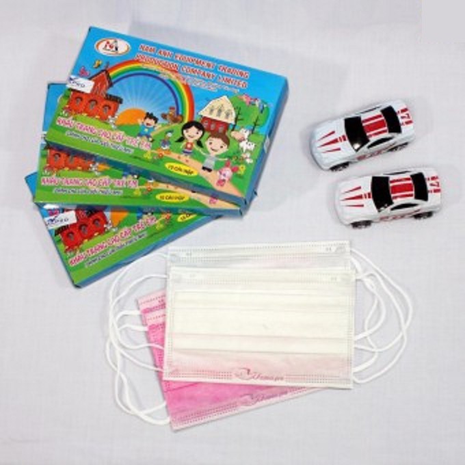 Khẩu Trang Dành Cho Em Bé Kháng Khẩu Cao Cấp Nam Anh 10 Cái