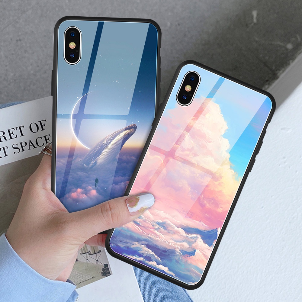 Ốp điện thoại kính họa tiết độc đáo cho XIAOMI MI 11 LITE 11 PRO MI 10 PRO XIAOMI MI 8 PRO 8 LITE 8 SE MI 9 SE PRO MI 10T 10 LITE