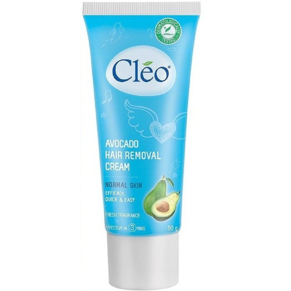Tẩy Lông Cho Da Thường Cleo Avocado Hair Removal Cream Sensitive Skin 50gsuu.shop cam kết 100% chính hãng | BigBuy360 - bigbuy360.vn