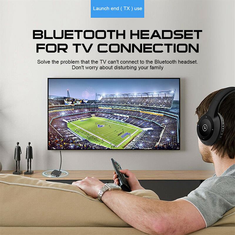 Thiết bị thu phát âm thanh Bluetooth 5.0 cổng USB 3.5mm chuyên dùng cho loa TV / máy tính