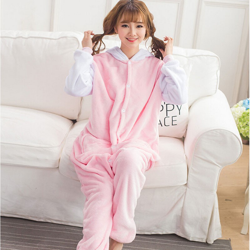Áo liền quần Ngủ In Hình Hello Kitty Dễ Thương Cho Nữ
