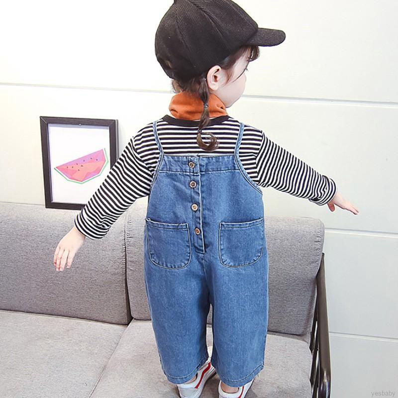 Quần Yếm Jeans Trẻ Em, Yếm Bé