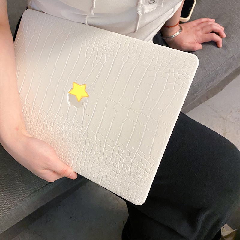 LOGO Hoa văn Cá sấu cho ốp macbook Air13 2020 A2179 A2337-M1 1369 A1466 A1932 Pro 13 A1708 A2289 A2251 A2159 A2338-M1For macbook case + Nắp bàn phím