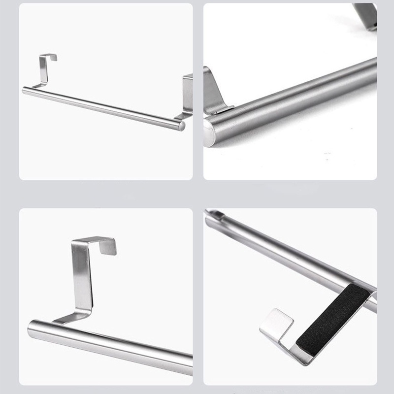 Bộ 2 Giá Đỡ Treo Khăn Tắm Một Lớp Chống Gỉ Sét Tiện Dụng