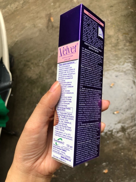 Kem tẩy lông Velvet Nga hàng chuẩn Auth | BigBuy360 - bigbuy360.vn