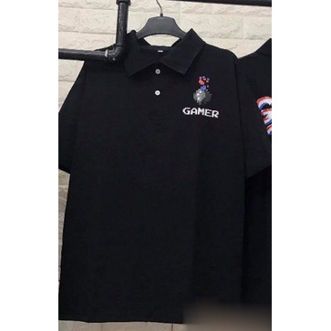Áo Thun Polo Có Cổ Form Rộng In Hình Game Cool Ngầu Chất Cotton Mềm Mát  Trẻ Trung Phá Cách Thanh Lịch  TTQ0254