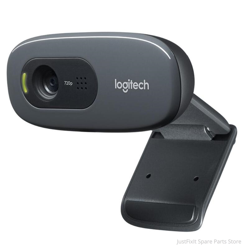 Logitech C270 Webcam HD Video 720P Auchor Gaming Webcam Live Streaming Web Camera Integrated Micphone Network Video Camera for Windows for PC Desktop Laptop Online Course Study Video Conferencing Webcam