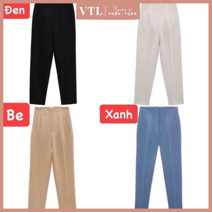 Quần baggy nữ chất ruby