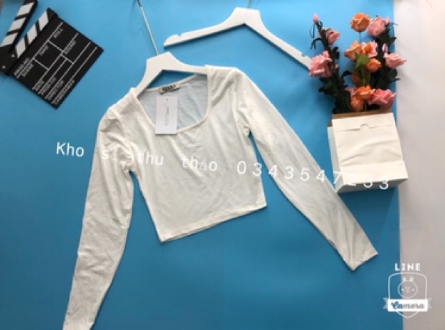 Croptop cổ vuông hình chụp thật kèm video | BigBuy360 - bigbuy360.vn