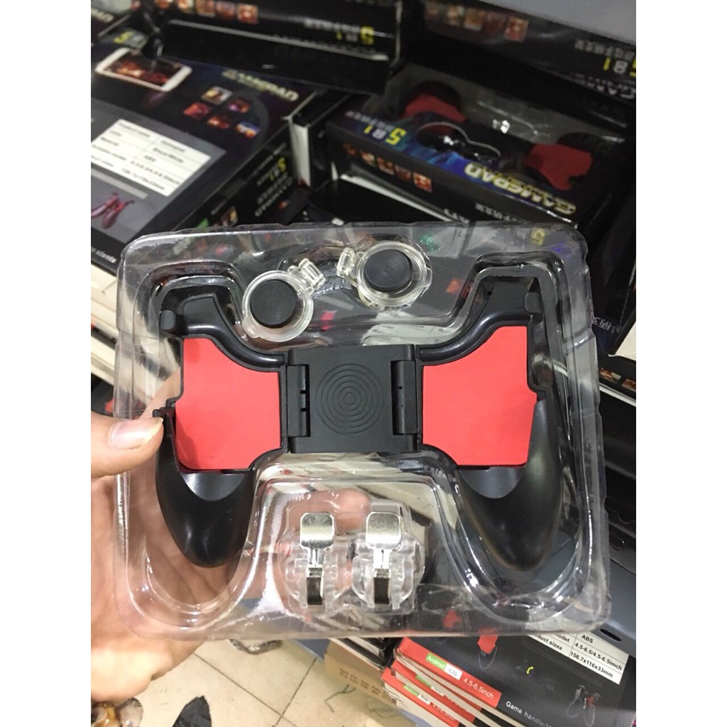 Tay cầm chơi game 5in1 kèm nút bắn