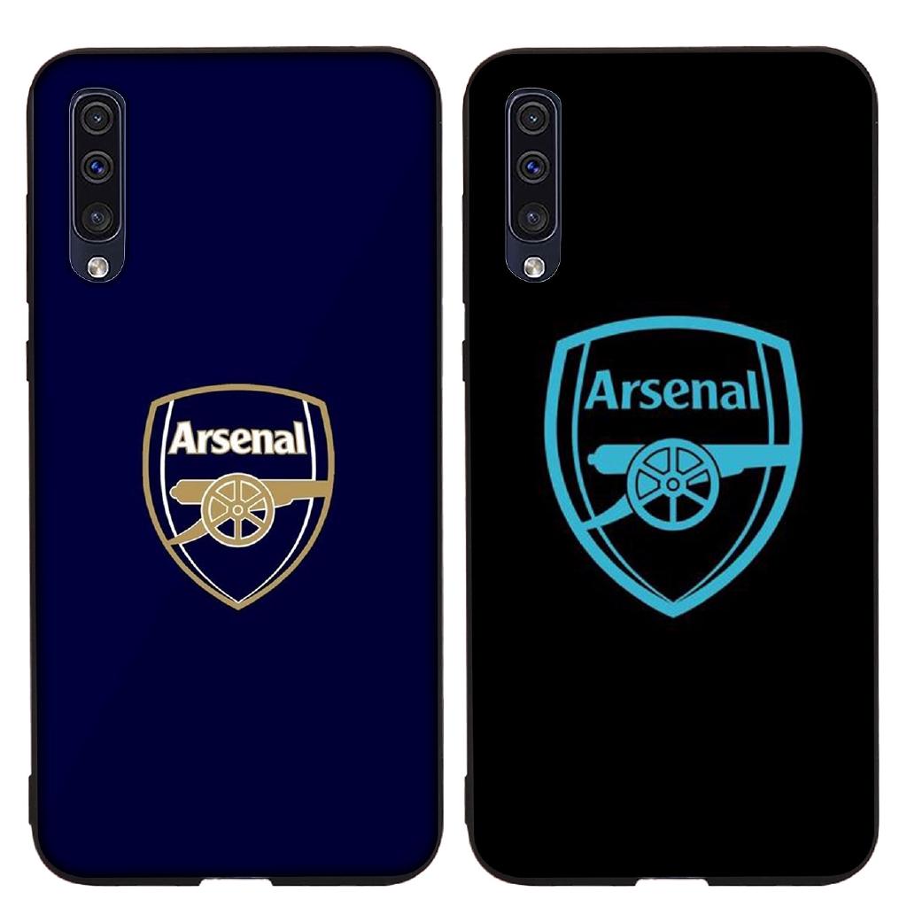 Ốp lưng logo đội bóng Arsenal nhiều mẫu cho điện thoại Samsung Galaxy A51 A71 A81 A91 J7 Duo Note 10 Plus Lite 8 9