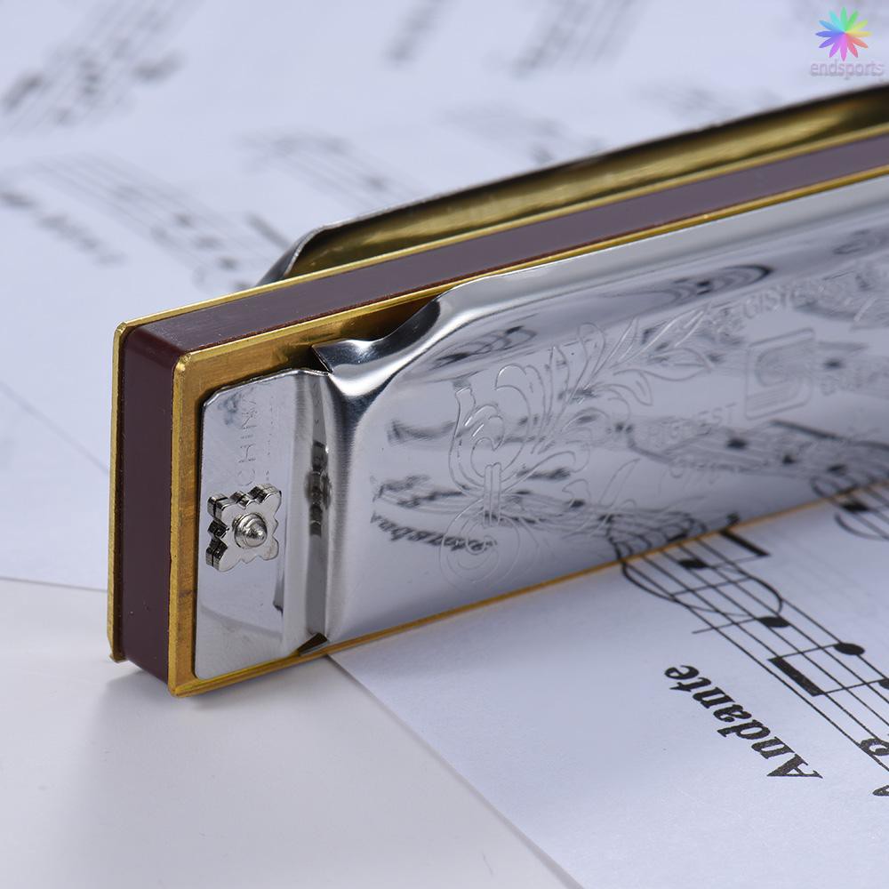 Kèn Harmonica Âm Giai Suzuki 1072-C Folkmaster Tiêu Chuẩn 10 Lỗ 20 Nốt Tông Đô Trưởng Dành Cho Người Mới Tập