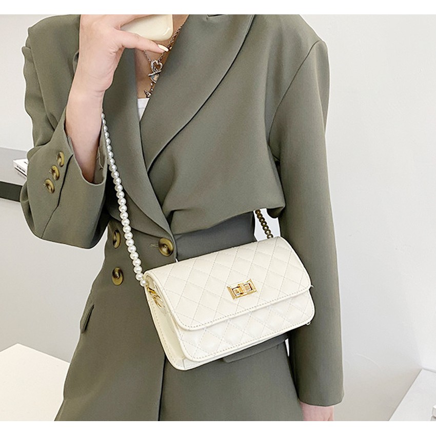 TÚI ĐEO CHÉO TRẦN TRÁM DÂY NGỌC LOẠI ĐẸP BH 500 | BigBuy360 - bigbuy360.vn