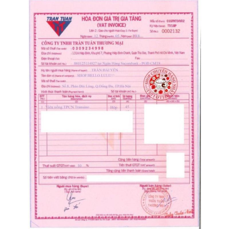 Viên trắng da, chống nám, chống tàn nhang Transino 240 viên Nhật Bản