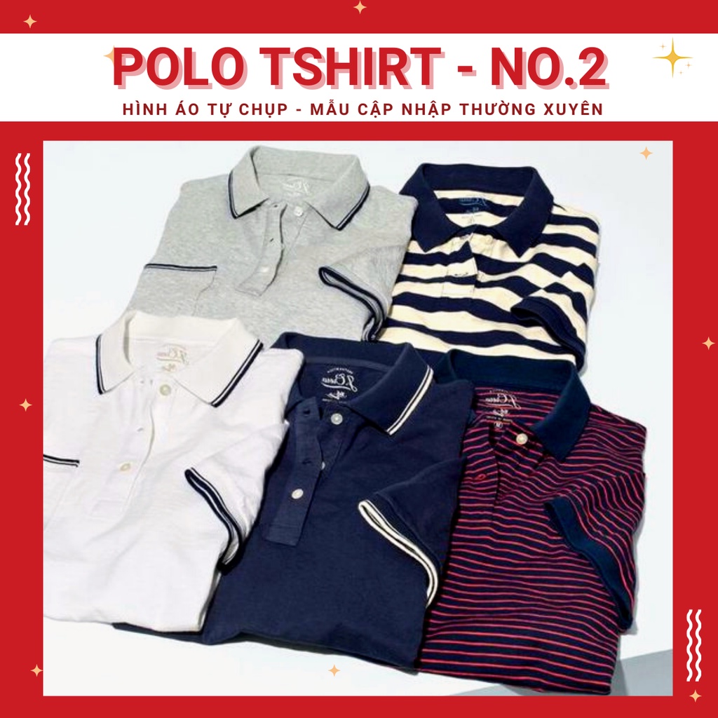 Áo Polo 2Hand Chuẩn Âu, Hàng Tuyển Chọn Vải Đẹp - Kéo Hình Lựa Mẫu