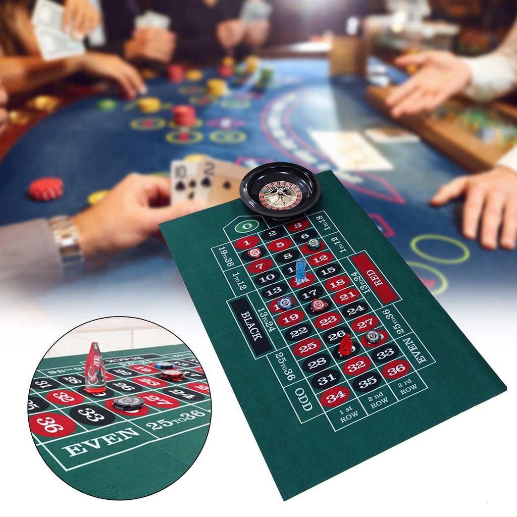Thảm Nỉ Chơi Bài Poker Hai Mặt Chuyên Nghiệp