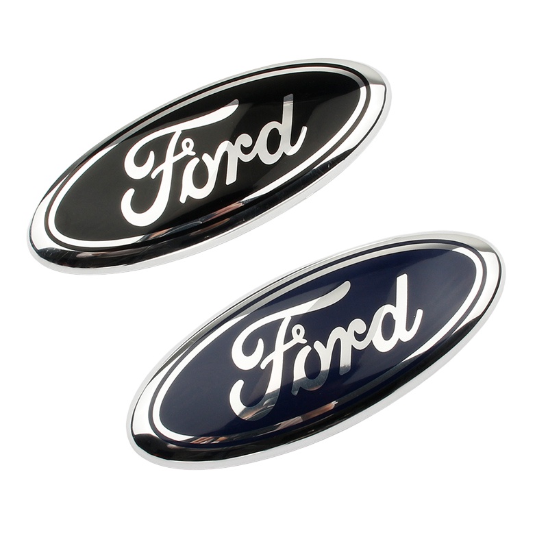 1 ❤ Logo FORD 07-13 Mondeo Bằng Hợp Kim Nhôm Gắn Trước Và Sau Xe Hơi FORD