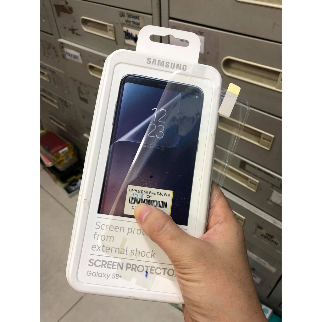 Miếng Dán Full Màn Hình Samsung Galaxy S8 Plus Chính Hãng Samsung